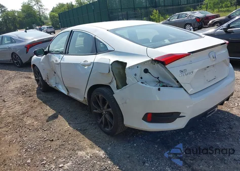 2019 Honda Civic Sport из США, поврежденный, VIN 2HGFC2F88KH592418